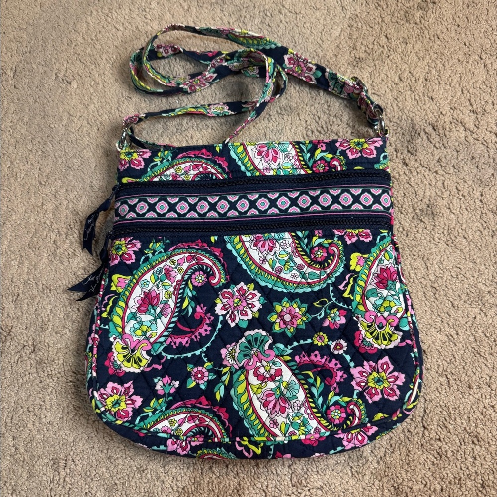 Vera Bradley Multicolor Paisley Crossbody Bag